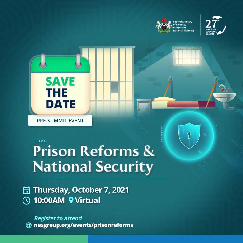 Prison Reforms and National Security, The Nigerian Economic Summit Group, The NESG, think-tank, think, tank, nigeria, policy, nesg, africa, number one think in africa, best think in nigeria, the best think tank in africa, top 10 think tanks in nigeria, think tank nigeria, economy, business, PPD, public, private, dialogue, Nigeria, Nigeria PPD, NIGERIA, PPD